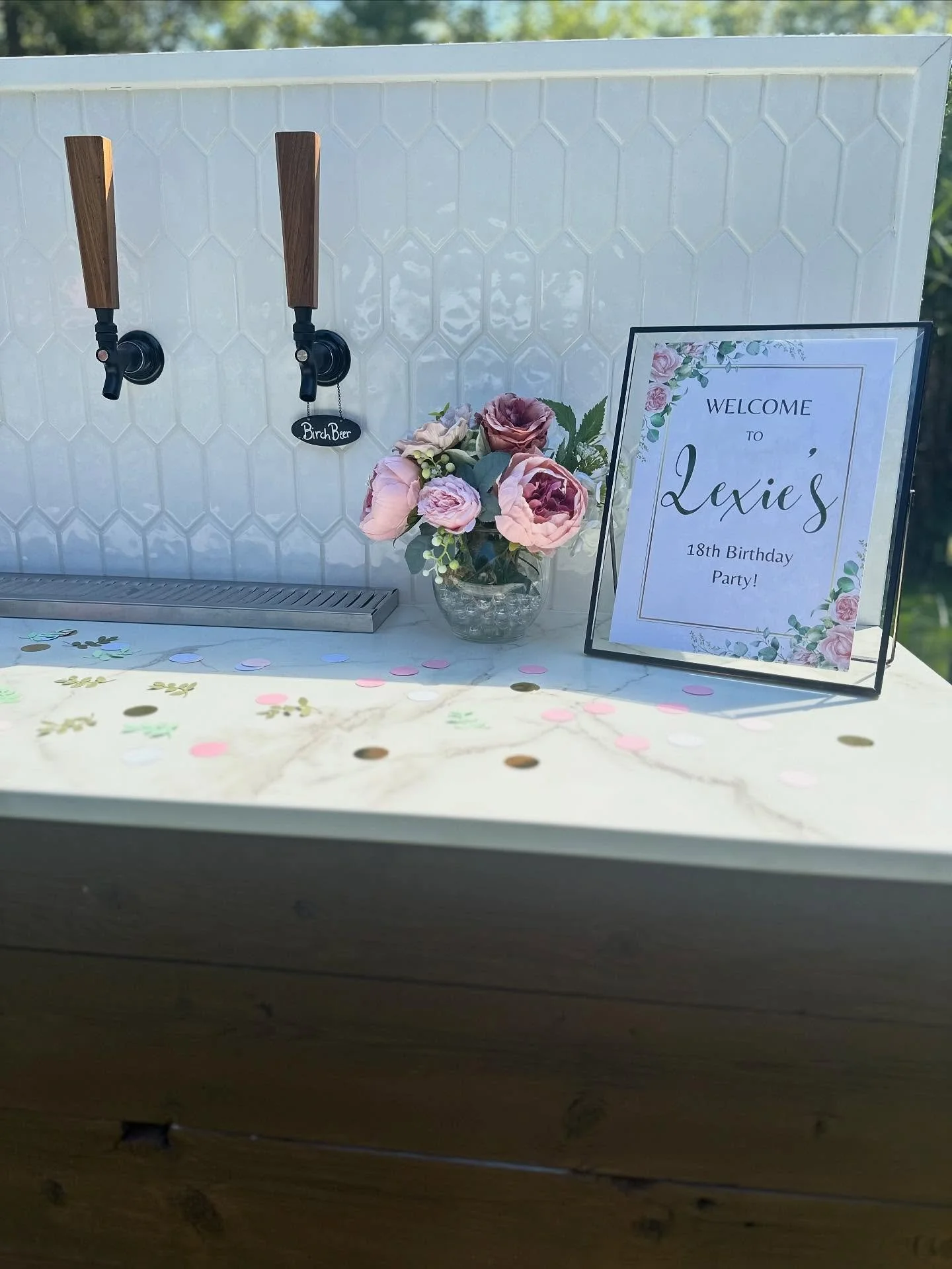 A beautiful September day to celebrate Lexie&rsquo;s 18th birthday!! 🌷☀️