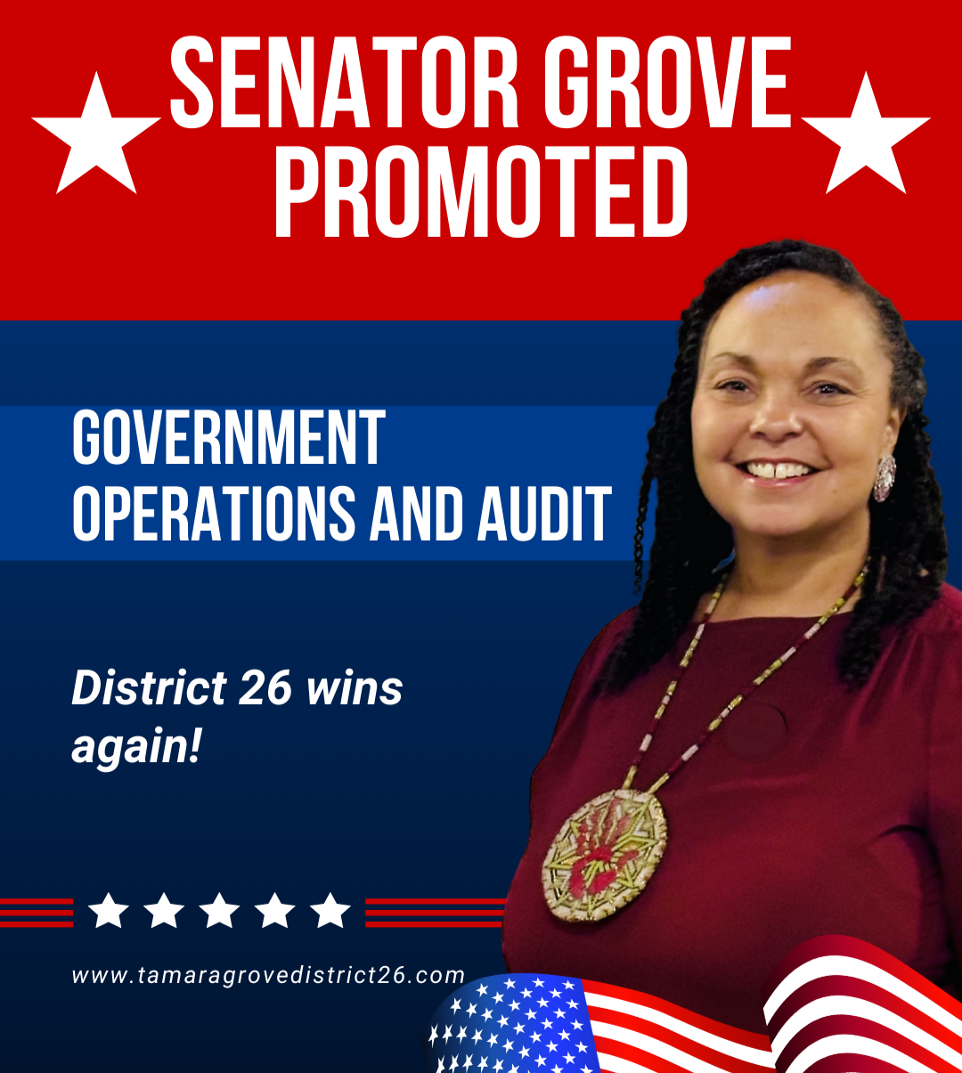 Senator Grove to serve on GOAC in 2026