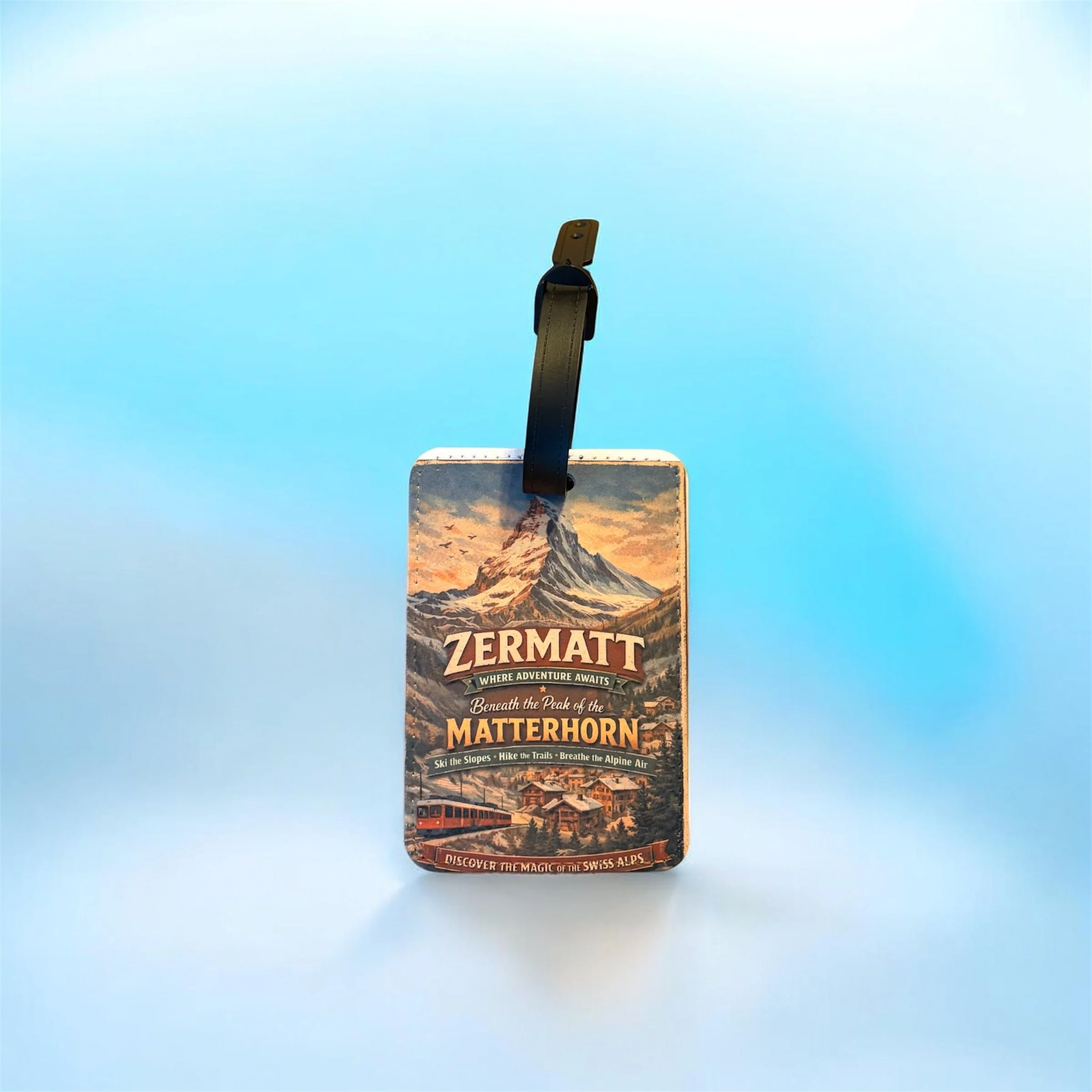 Zermatt Gepäckanhänger