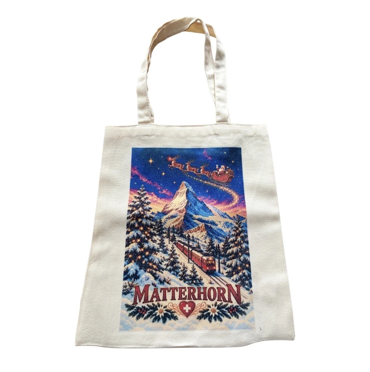 Christmas in Zermatt Tote Bag