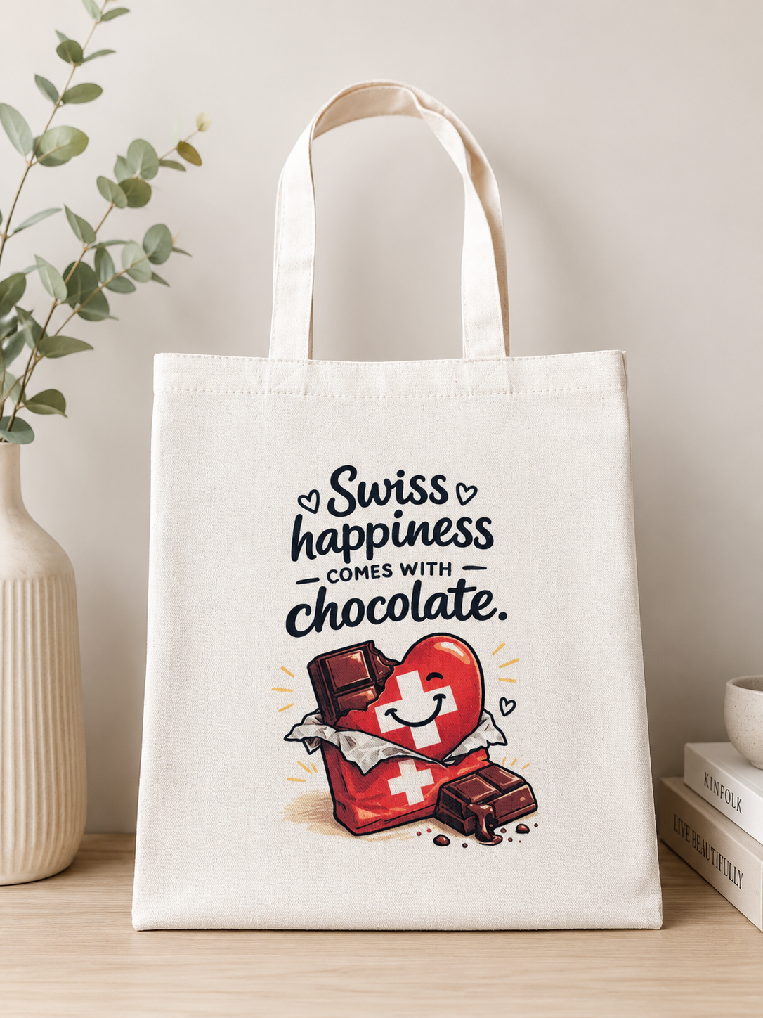 Swiss Happiness Tote Bag