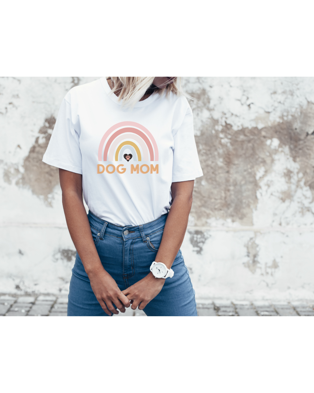 Unisex Heavy Dog Mom Cotton Tee