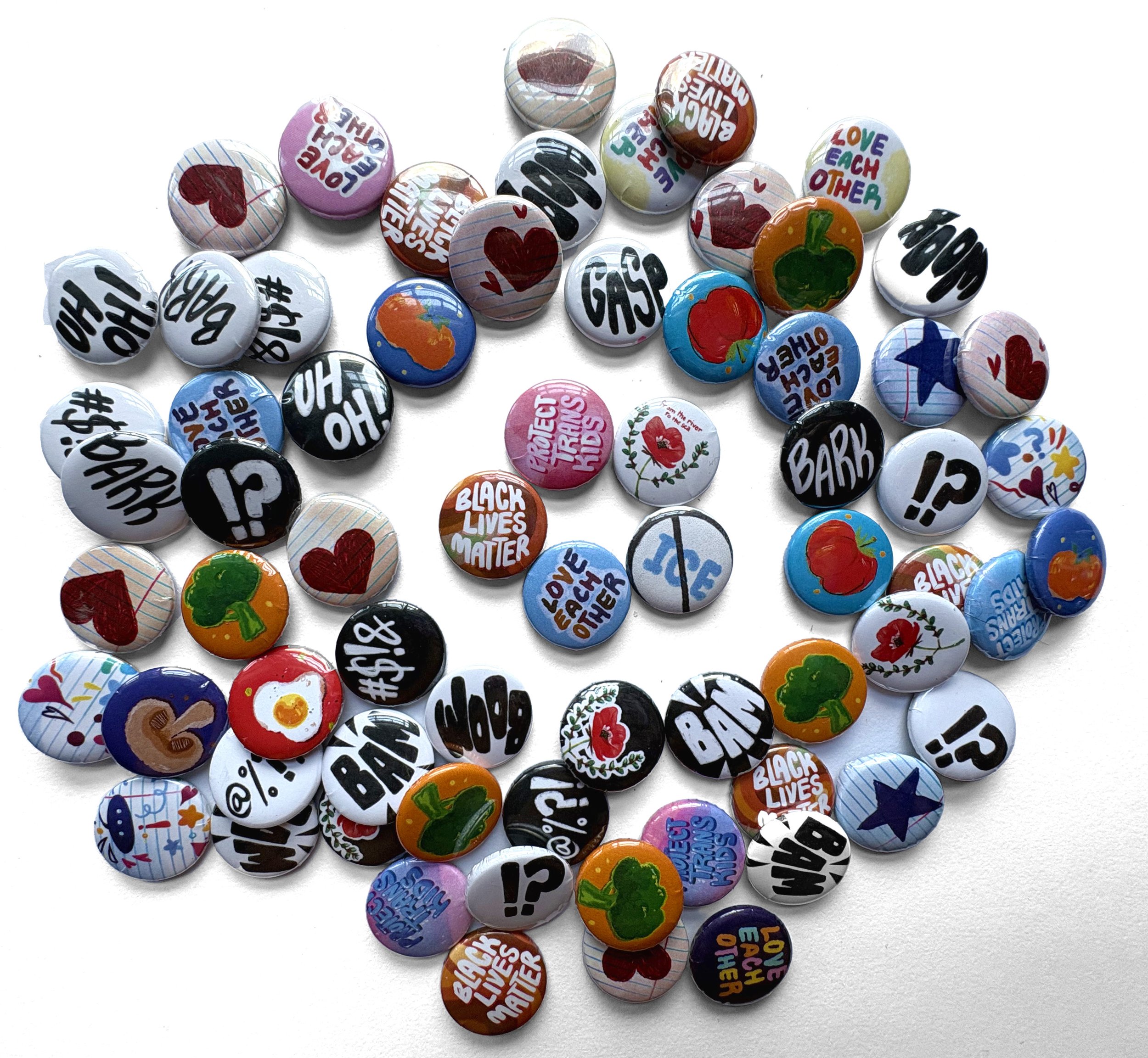 Pins & Buttons