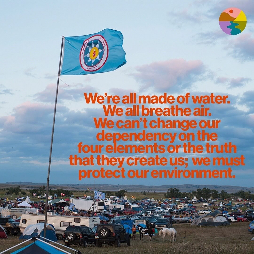 Repost from @seedingsovereignty
&bull;
April 2016: April marked the start of Standing Rock. The Dakota Access pipeline was planned to go through the Standing Rock Reservation leading to sacred land destruction and poisonous water supply so Indigenous