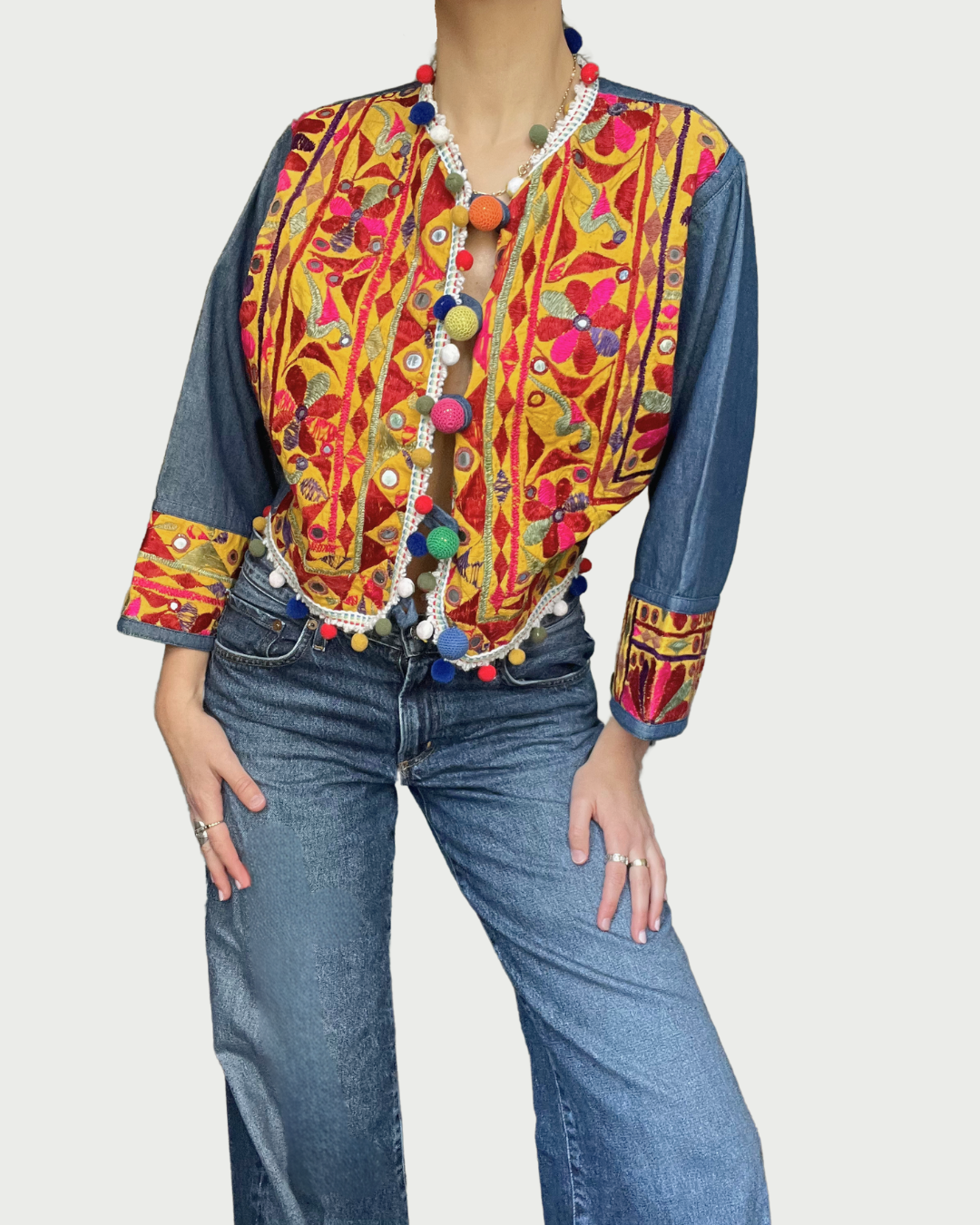 Moschino Couture Embroidered Jacket