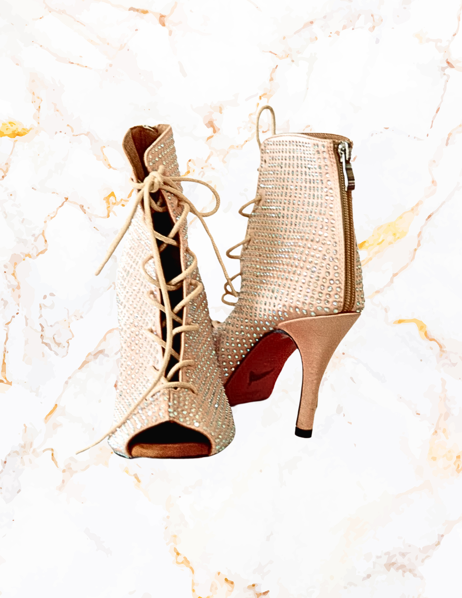 Celeste Diamond Goddess Heels