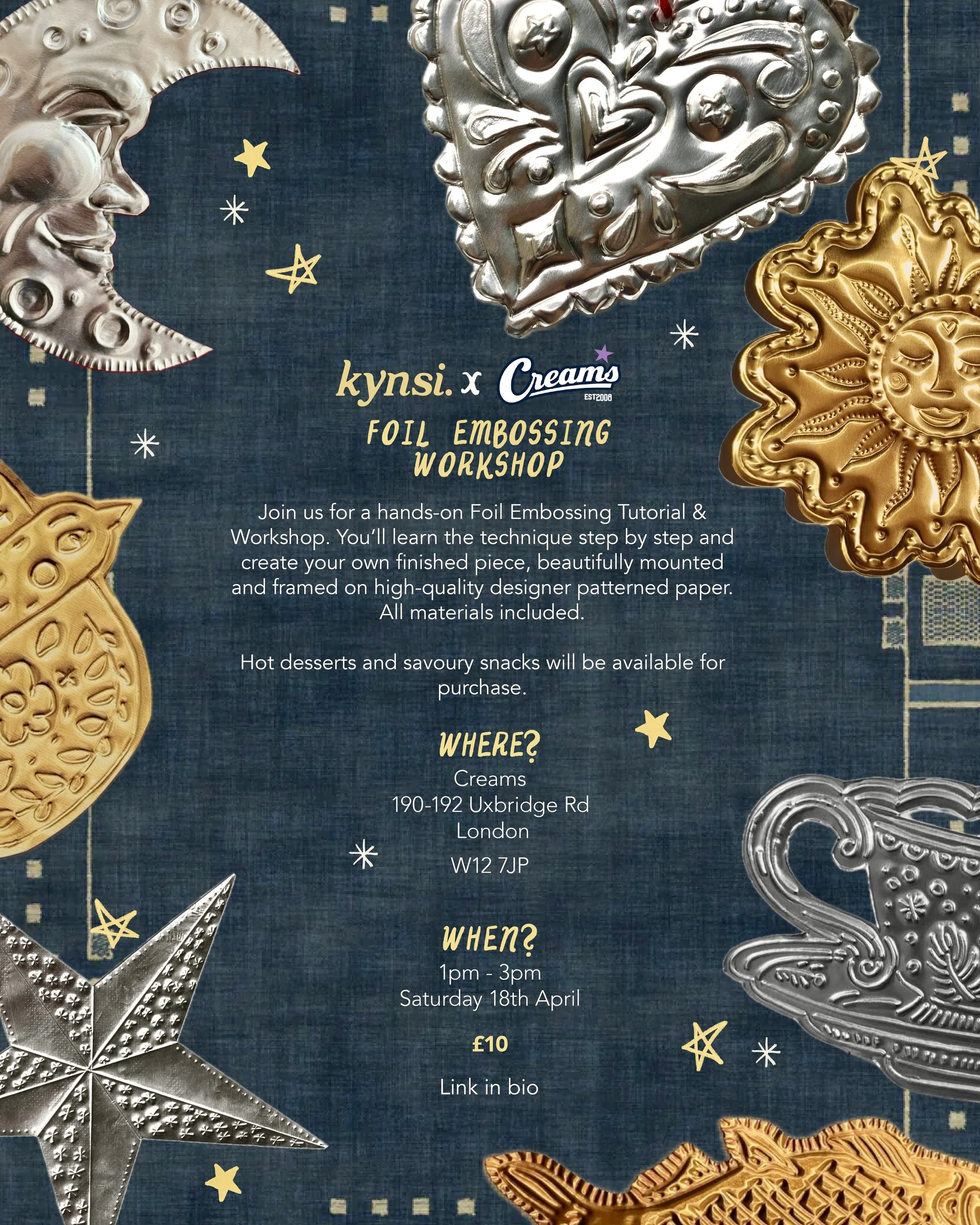Foil Embossing Workshop