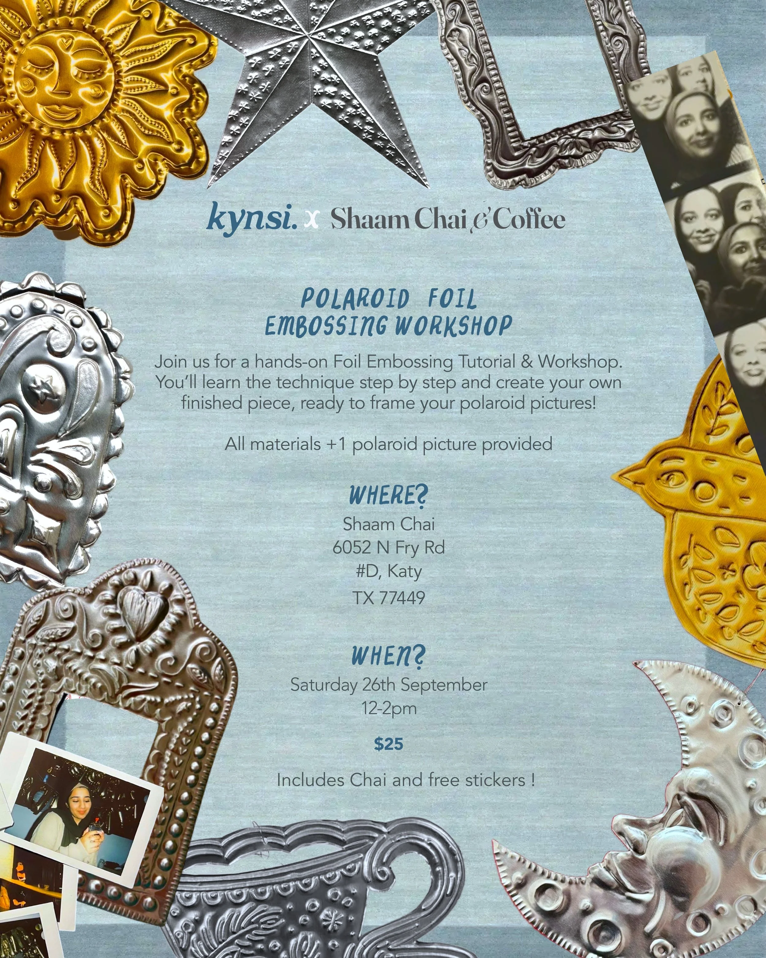 Foil Embossing Workshop - Houston