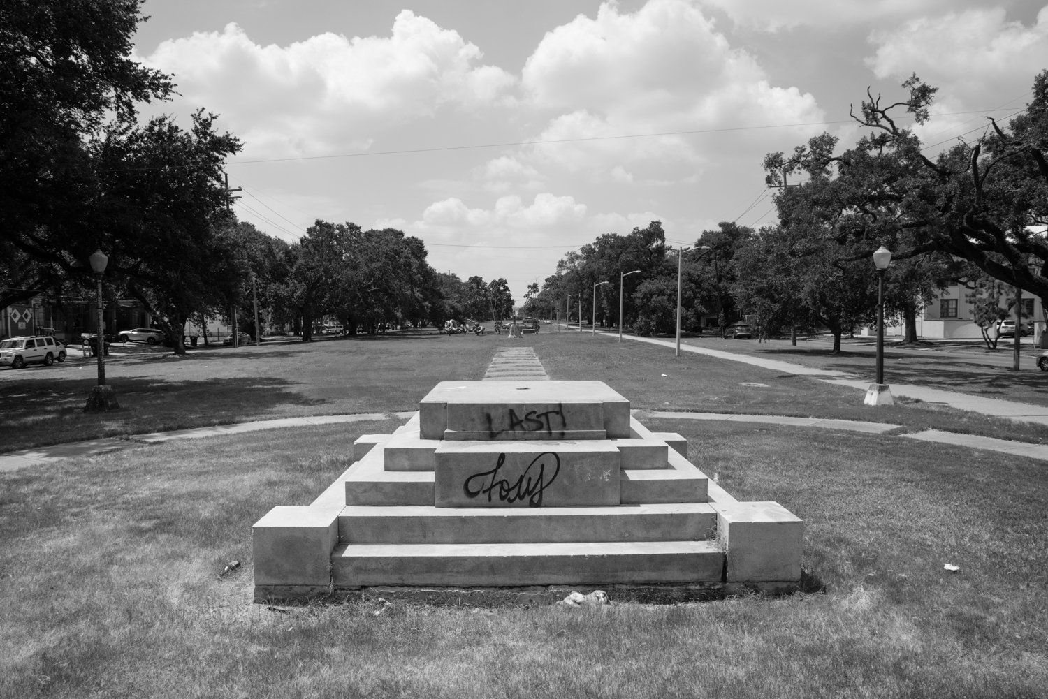 Removed Confederate Monument, New Orleans, 2024