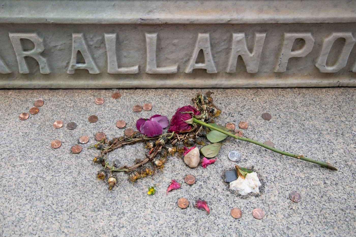 Edgar Allen Poe’s Grave, Baltimore, MD, 2025