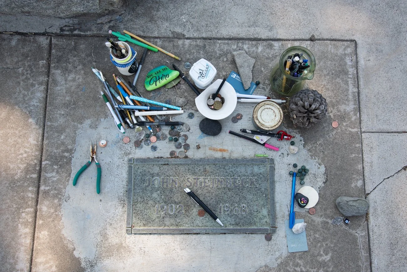 John Steinbeck’s Grave, Salinas, CA, 2023