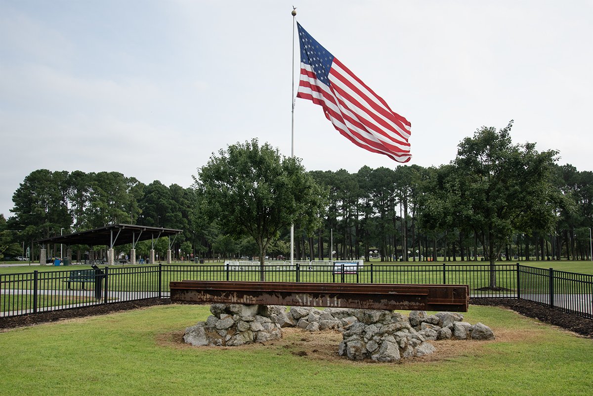 World Trade Center Artifact, Chesapeake, VA, 2024