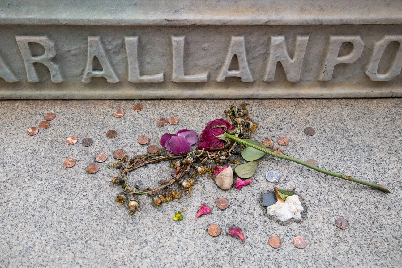 Edgar Allen Poe’s Grave, Baltimore, MD, 2025