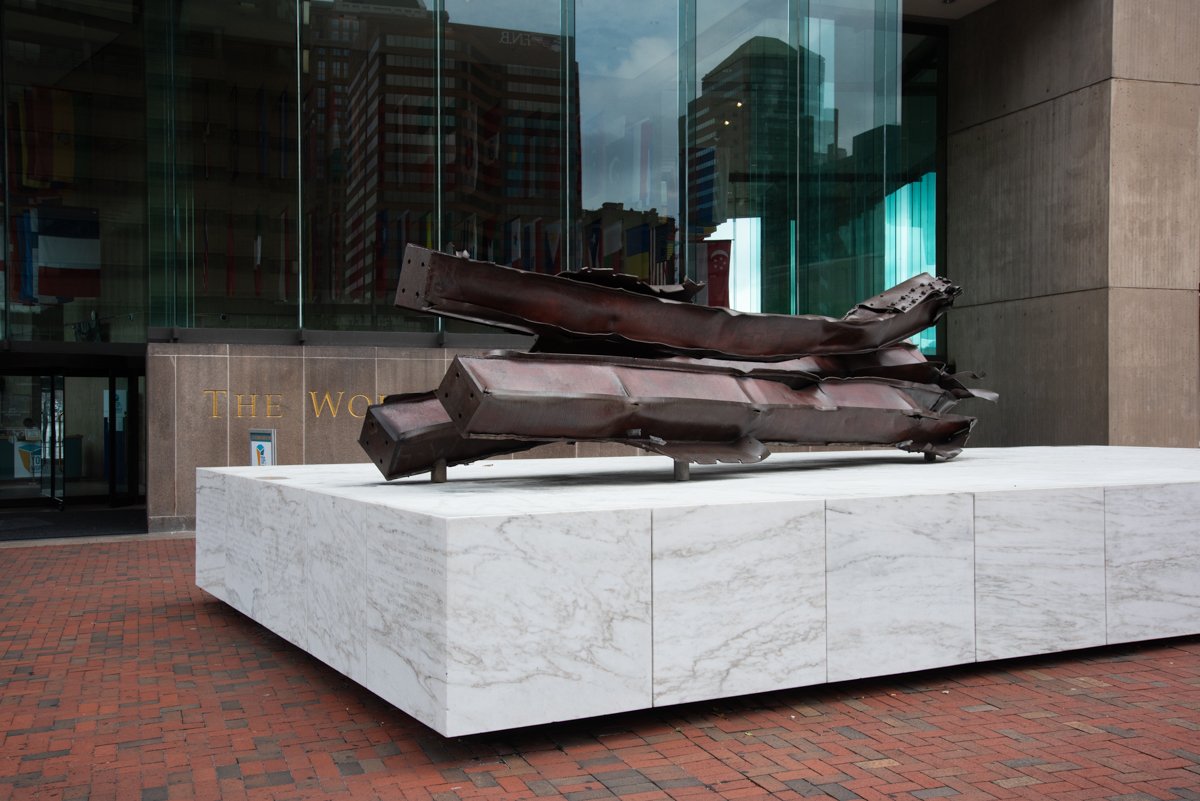 World Trade Center Artifact, Baltimore, Maryland, 2024
