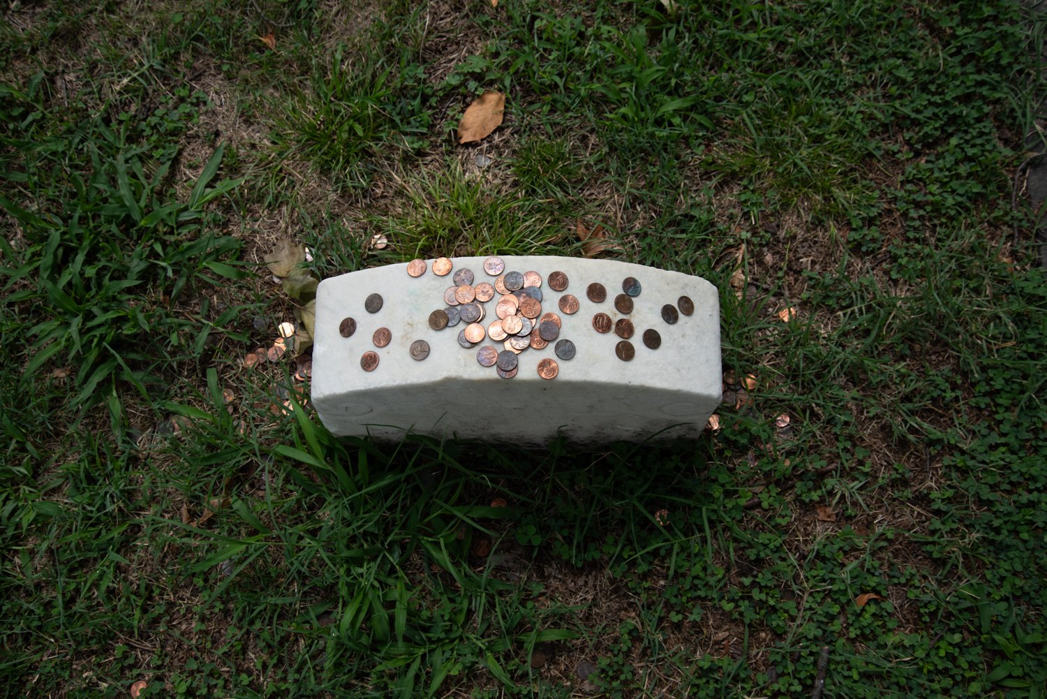 Grave of John Wilkes Booth, Baltimore, MD, 2024