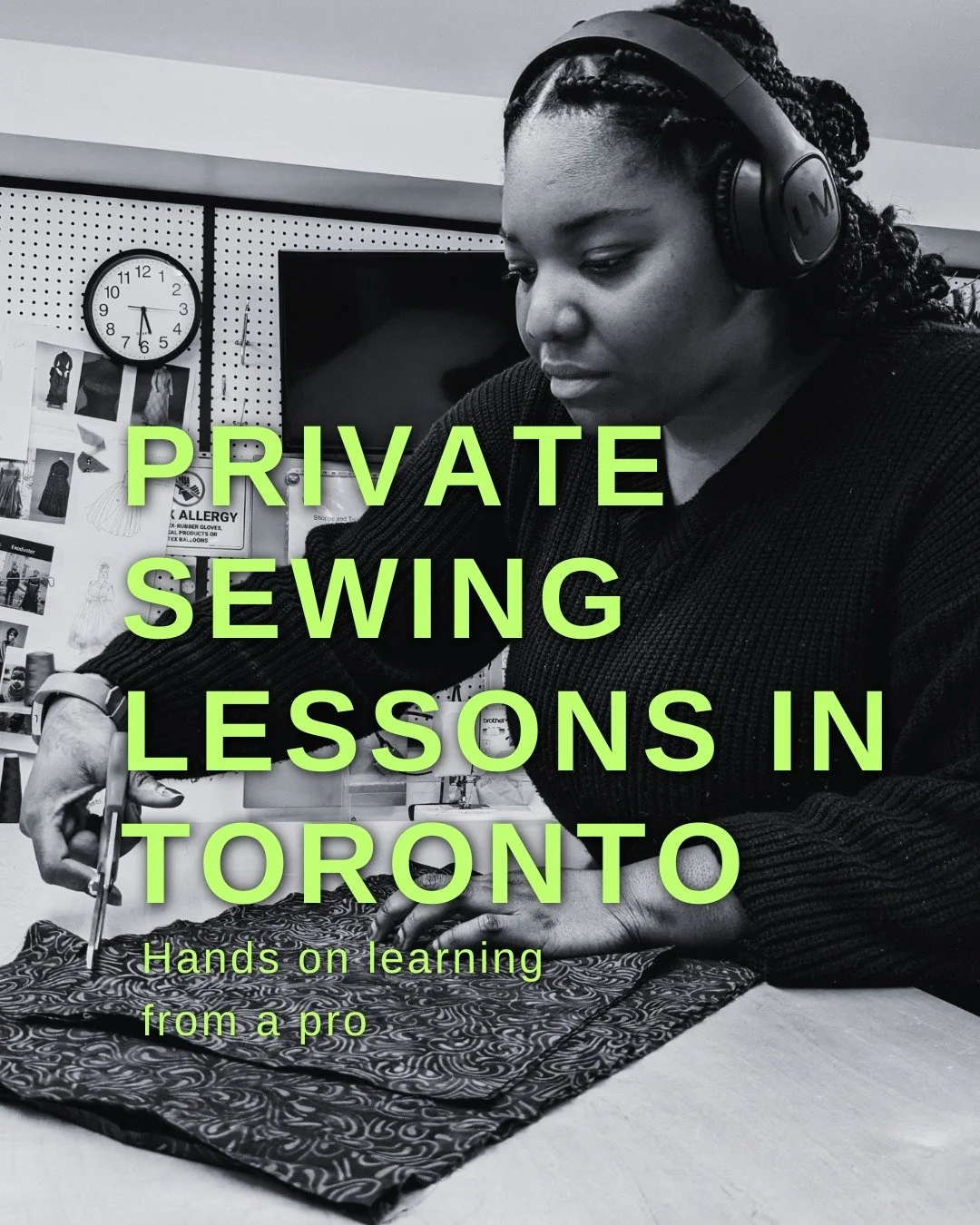 Private sewing lessons designed around you 🧵✨

Work one-on-one with a professional instructor in a fully personalized, supportive studio environment. Whether you&rsquo;re a beginner learning the basics or an advanced sewist refining technique, each 