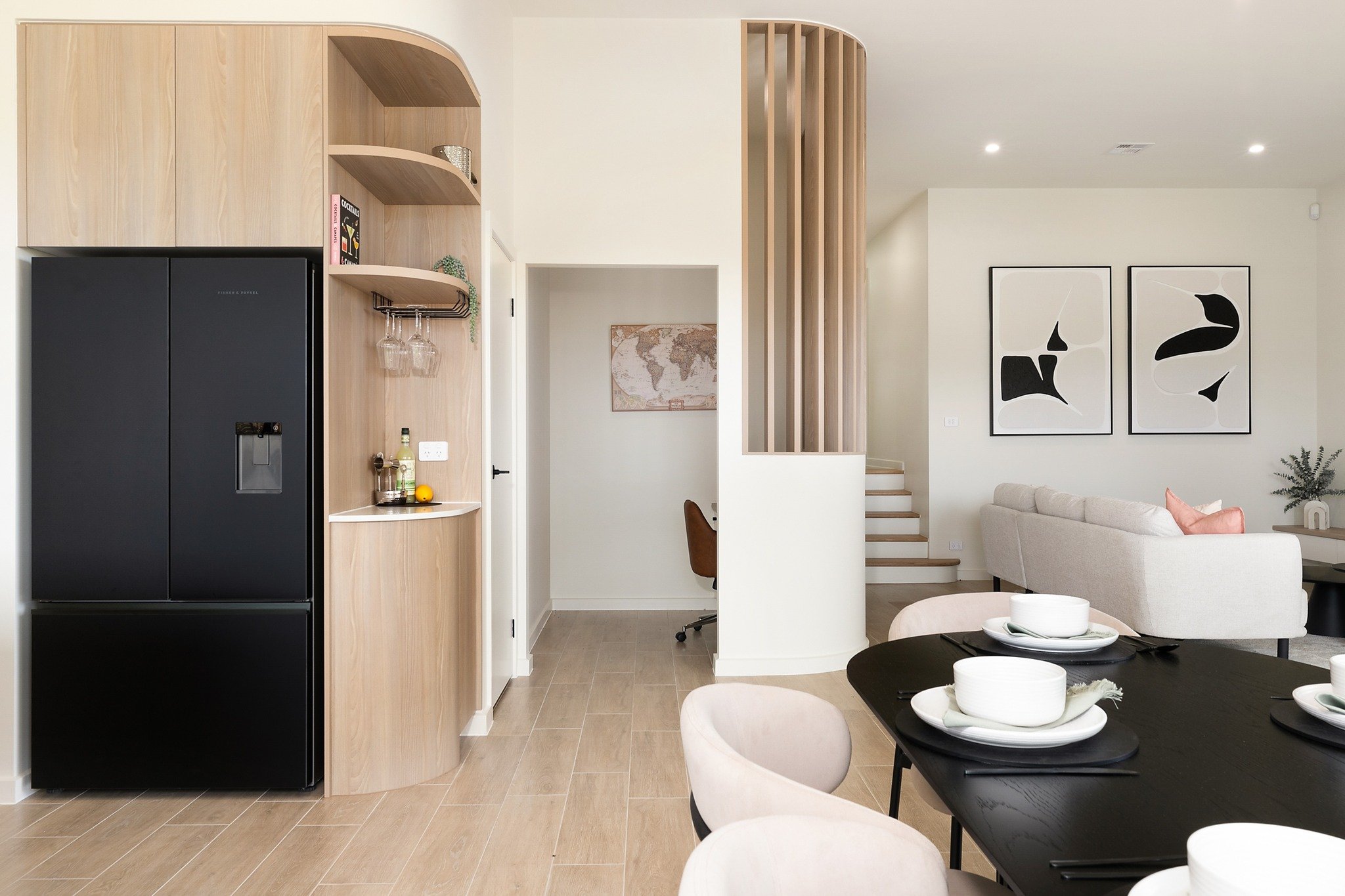 We were proud to complete the custom joinery throughout this beautiful display home by @mellrosshomes 

A huge thanks to the Mellross team for trusting us to bring these interiors to life, always a pleasure working with builders who value quality and