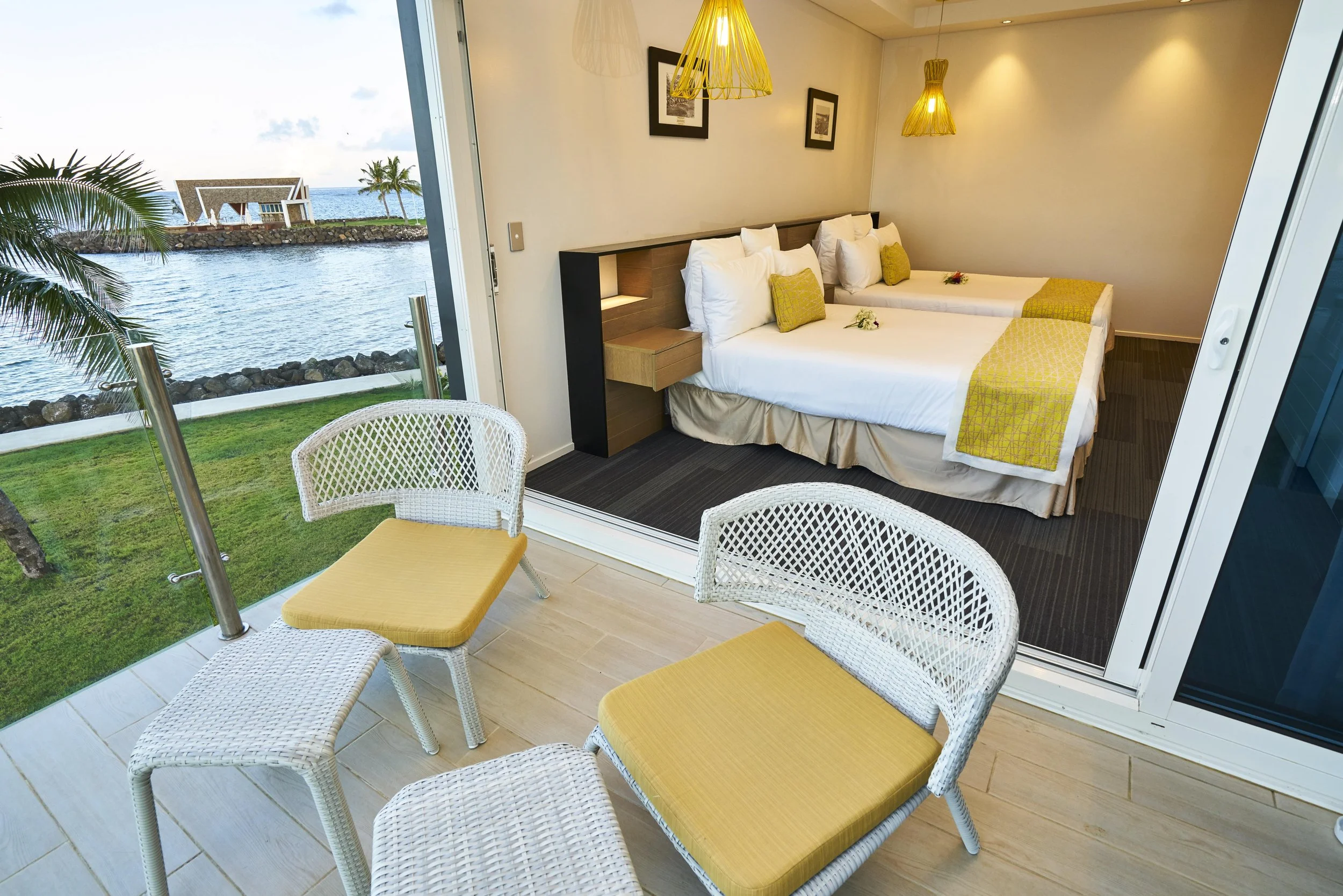 Deluxe Oceanview Double Book Your Stay Now Taumeasina Island Resort