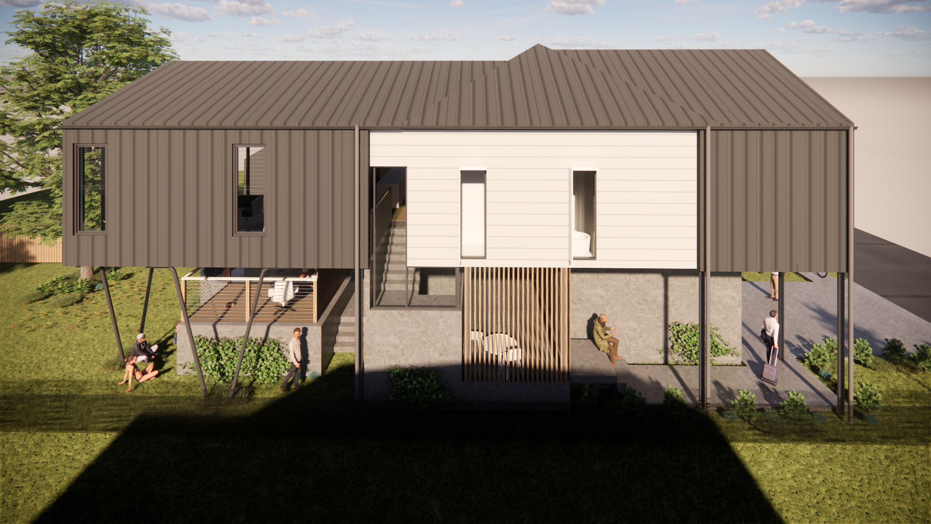 Under Construction: The project is currently in the construction phase, indicating that plans have been approved and work is underway.