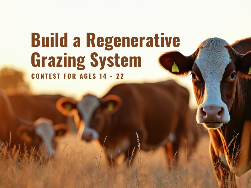 Build a Regenerative Grazing System Contest (Ages 14-22)