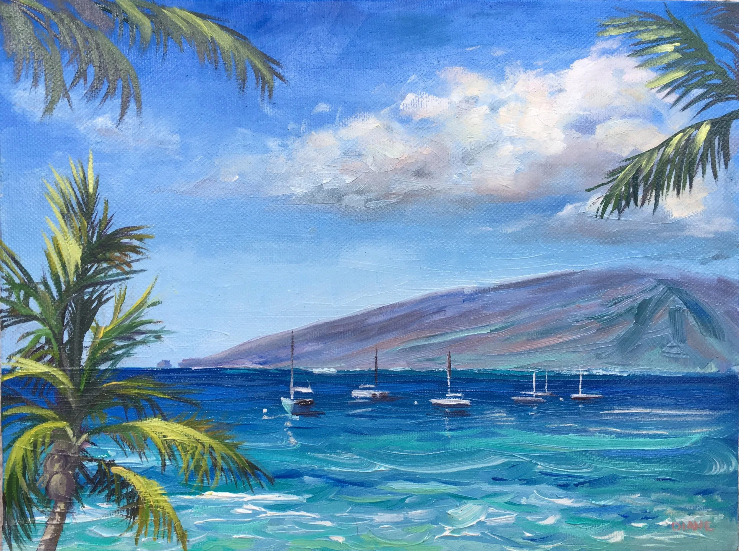 Boats Bobbing- Lahaina.jpg