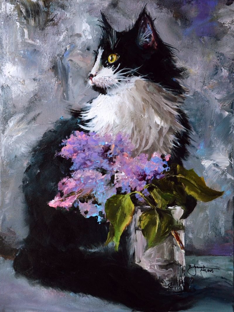 "Year Of The Cat" 18x24 $945