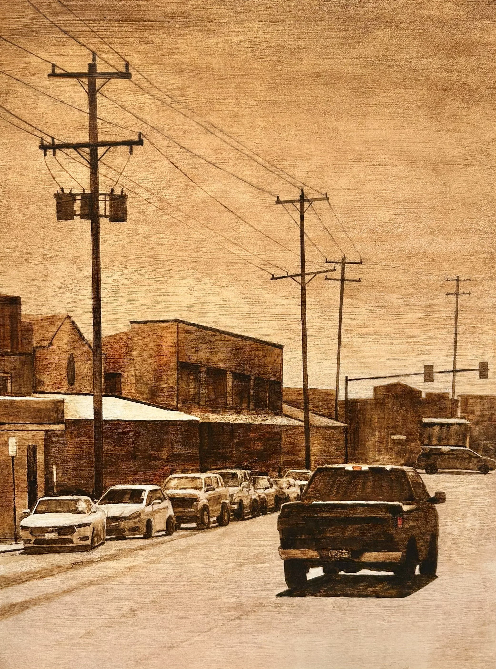 "Leaving Pa'ea In Broad Daylight" $450