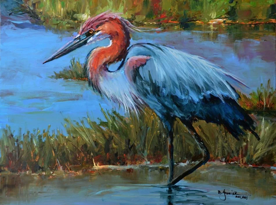 "On The Prowl" 18x24