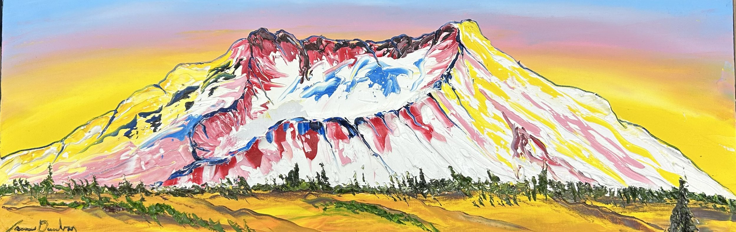 "spring colors of mt. st. helens"      $550