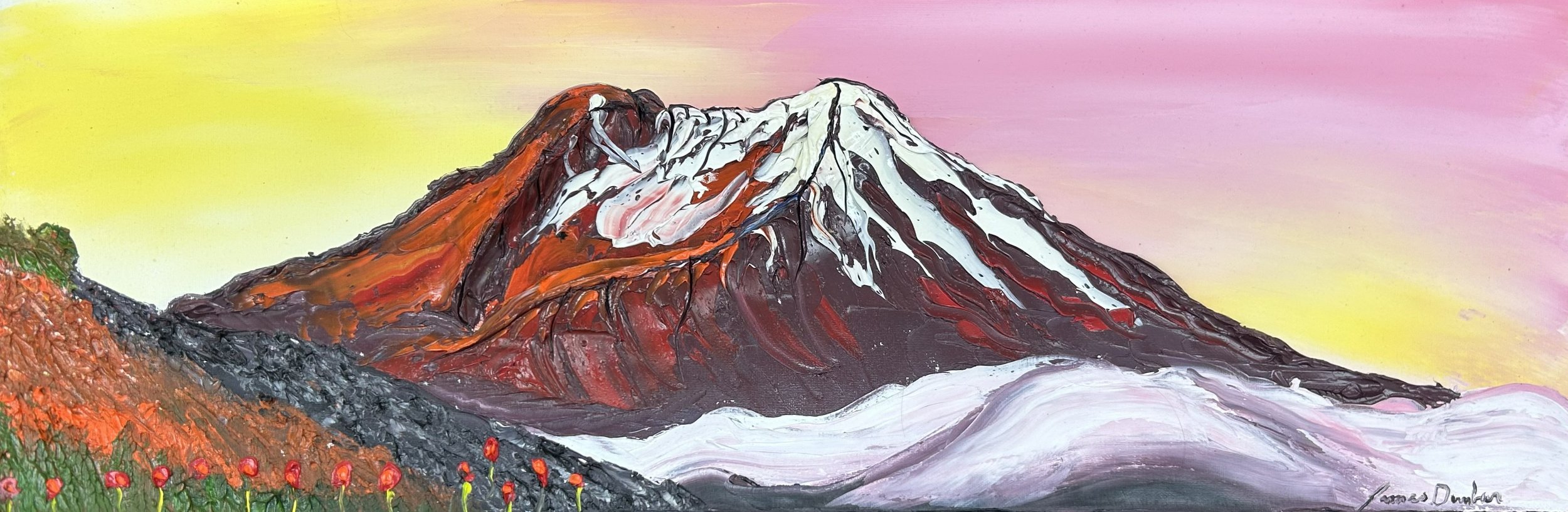 "spring Colors Of Mt St Helens II"       $550