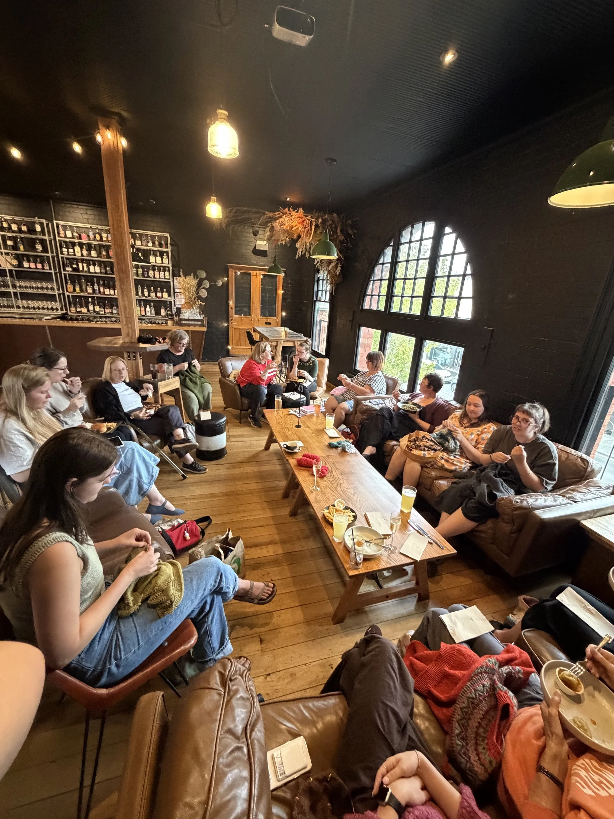 Logging Off and Casting On: Hobart’s Most Wholesome Monday Night Gathering