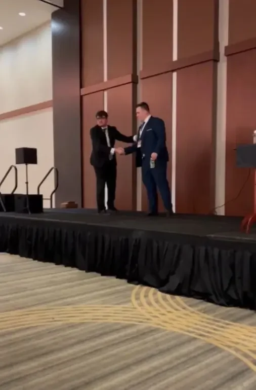 St Louis Magician Josh Weidner at the DECA Conference