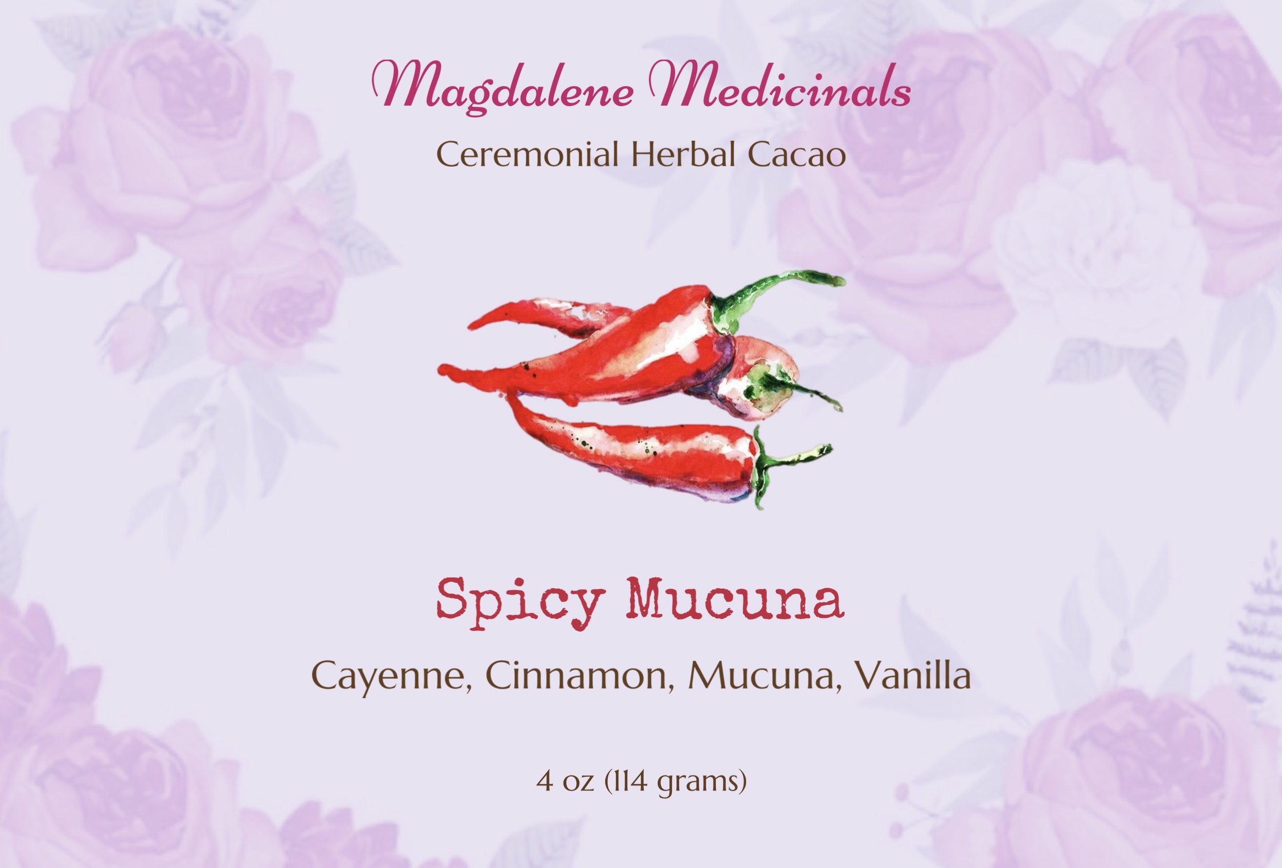 Ceremonial Herbal Cacao ~ Spicy Mucuna
