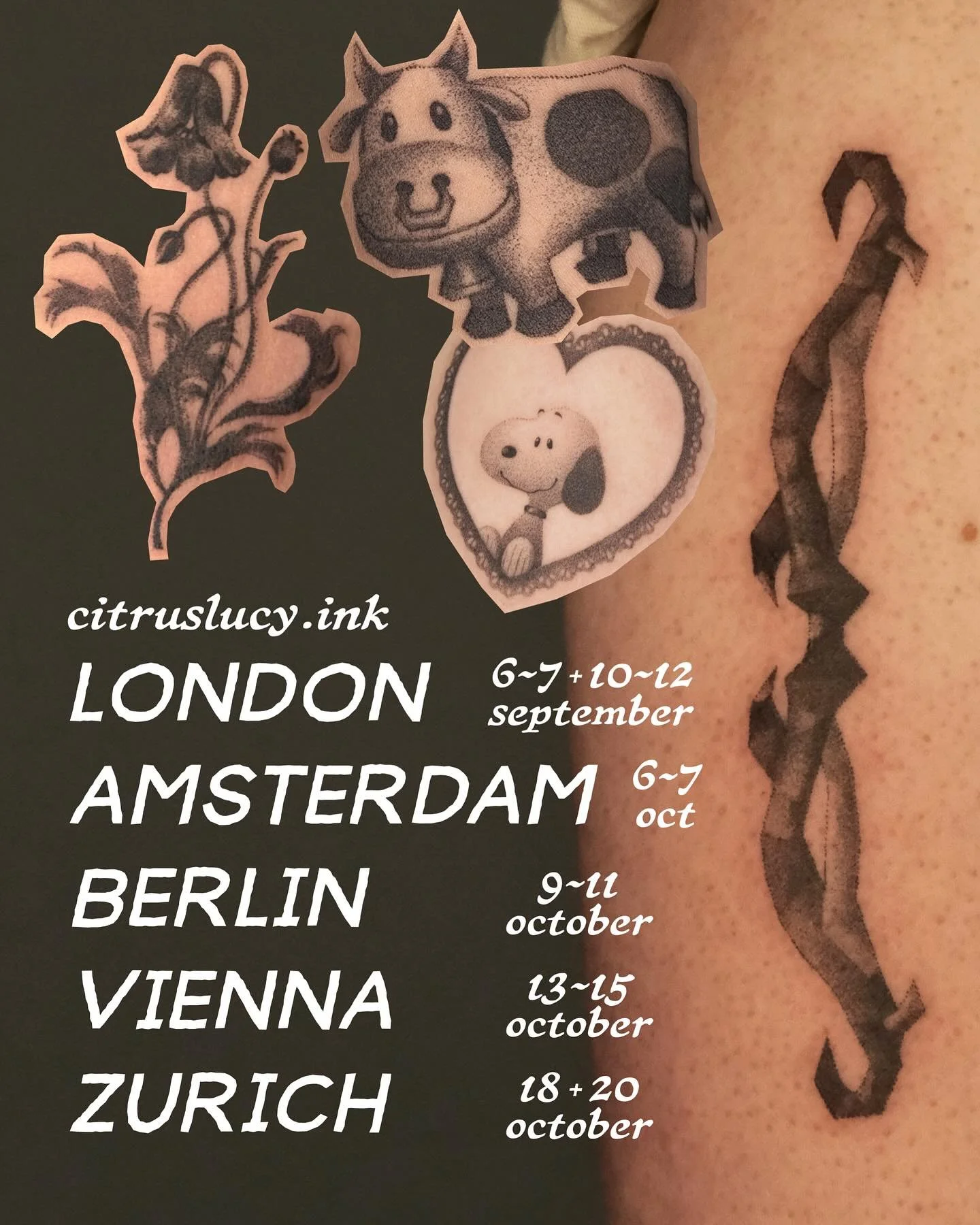 hello UK and europe!!! i'm coming to guest with you for the first time! ✈️🇬🇧🇪🇺

books are now open via link in bio for flash and customs! 

i have only limited spots in each city, so I'll be checking booking forms in a about week from when this p