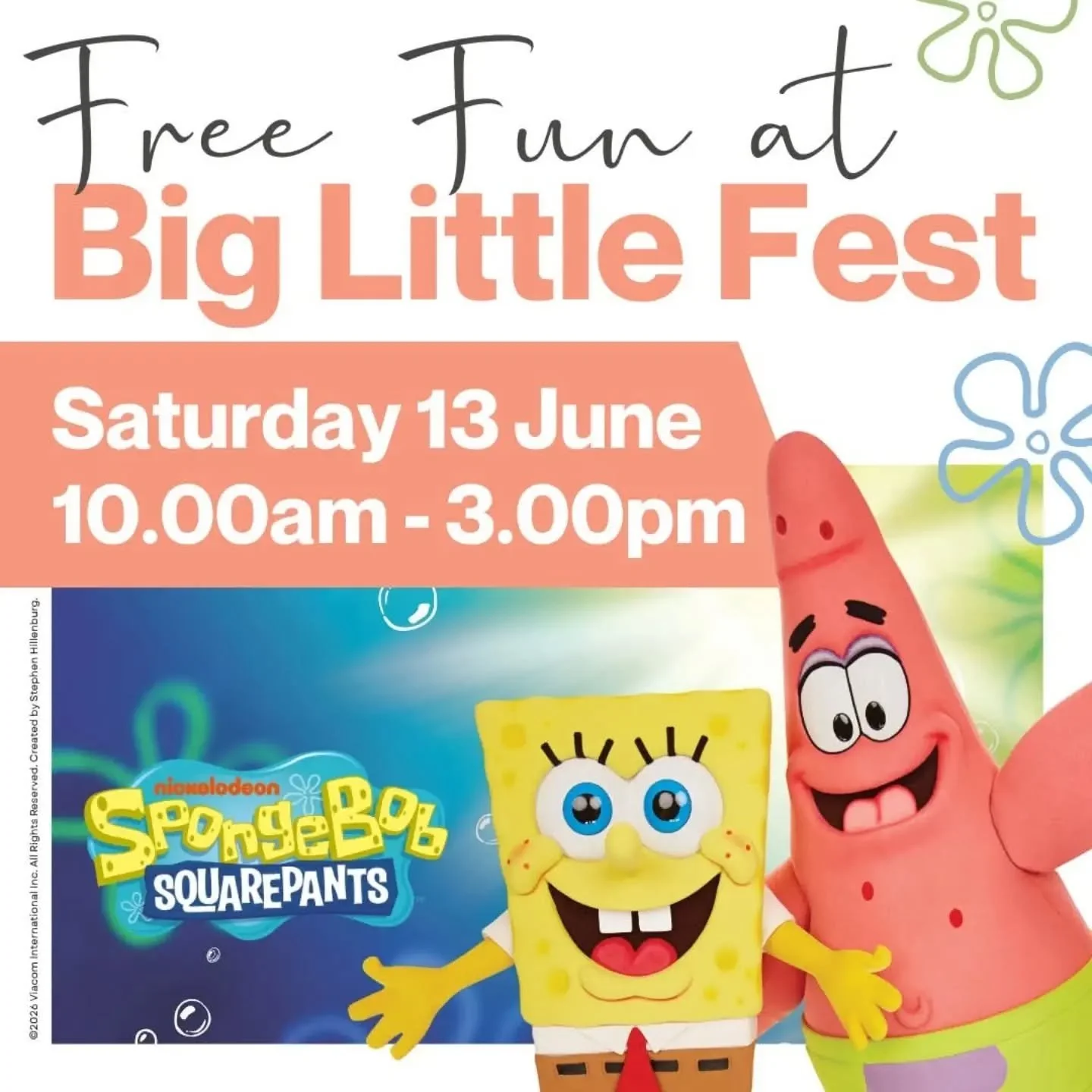 BIG LITTLE FEST is back and it's bigger and better than ever! 

Join us at Coorparoo Square for the ultimate day of FREE kids&rsquo; entertainment! 🥳

From 10.00am - 3.00pm the festivities will sprawl across every corner of Coorparoo Square! Expect 