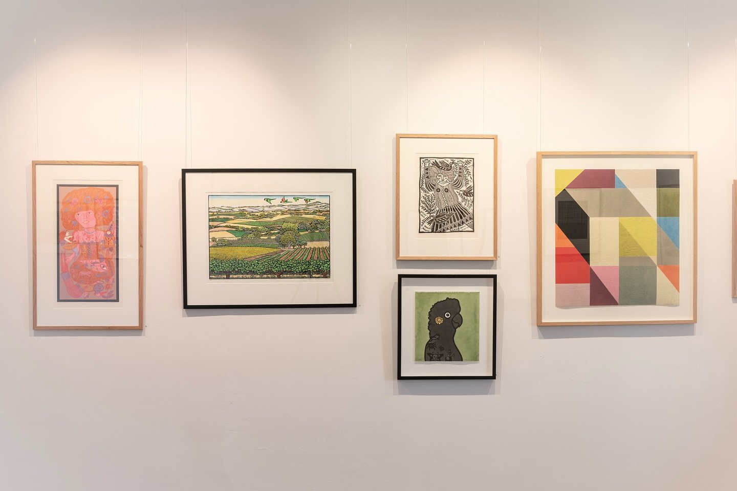 As the sun sets on our inaugural The Printmaker&rsquo;s Mark exhibition we want to say a big thank you to the 20 artists who allowed us to exhibit their work.  Thank you to @atelier.antifragile for providing Barbara Hanrahan&rsquo;s epic work and tha