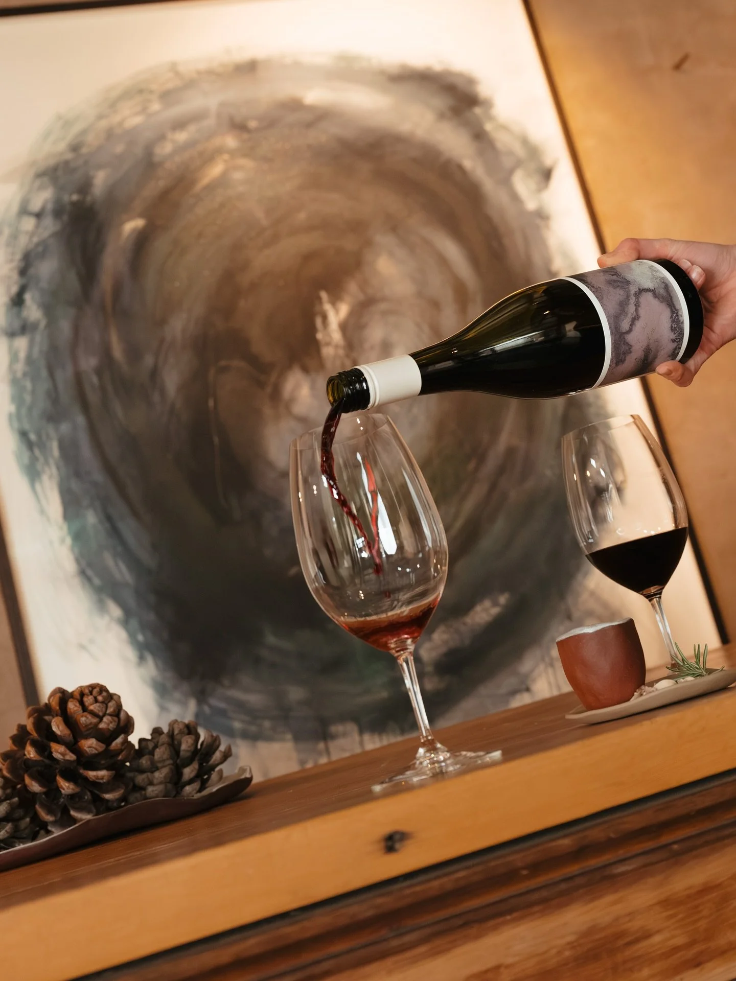 While the terrace will be closed for our launch of the 2023 Mirus range, we will still be open for art and wine this Saturday (in case you were worried)