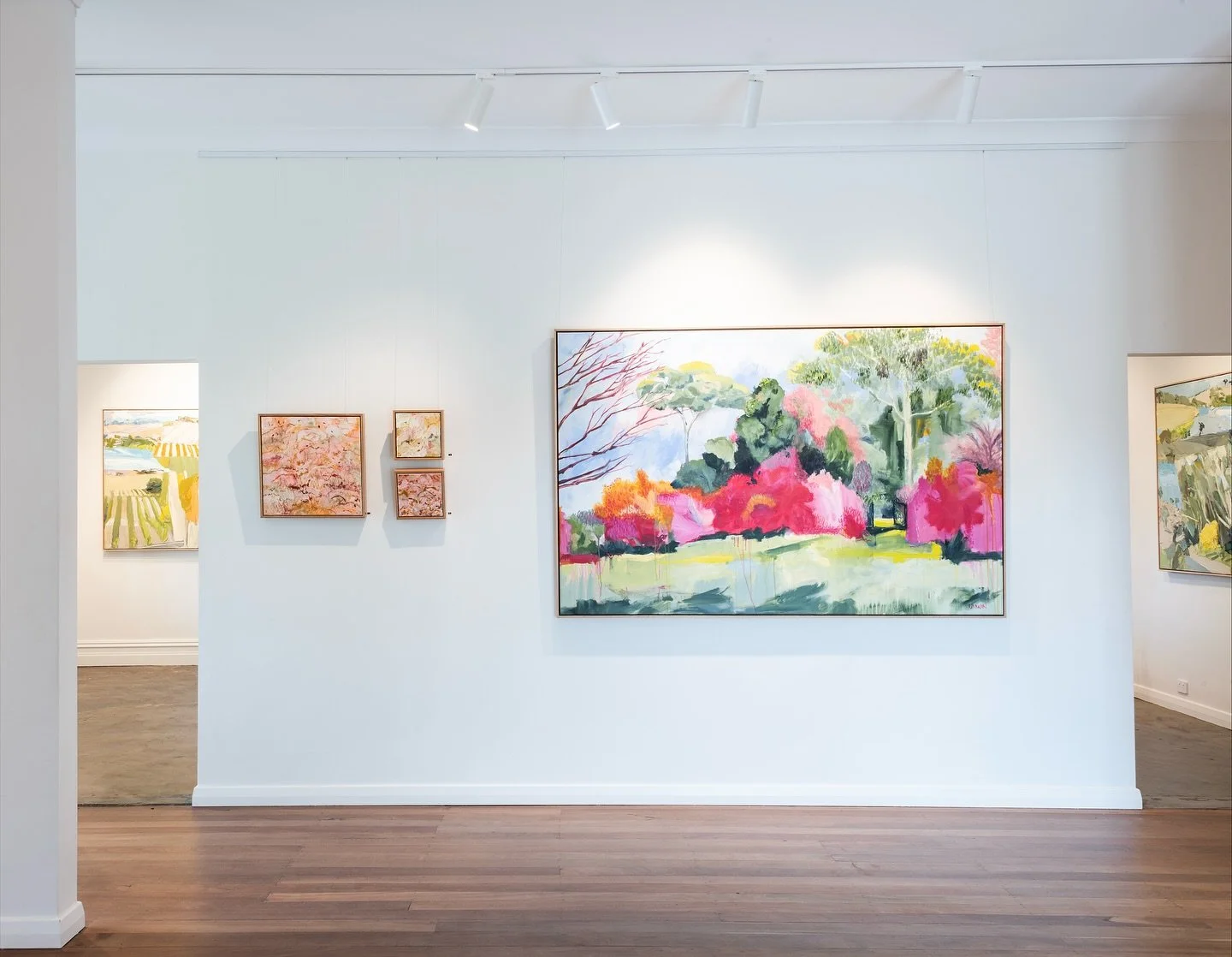 Not surprisingly &hellip; there is so much to explore in &lsquo;Geography of the Soul&rsquo; 

Join us in the gallery 11-4pm Friday - Sunday 

@sonyaunwin @alexandrablunnart @jason_pevreall_art @lise.temple.paintings @brookestiller_art  @jbgalerie @m