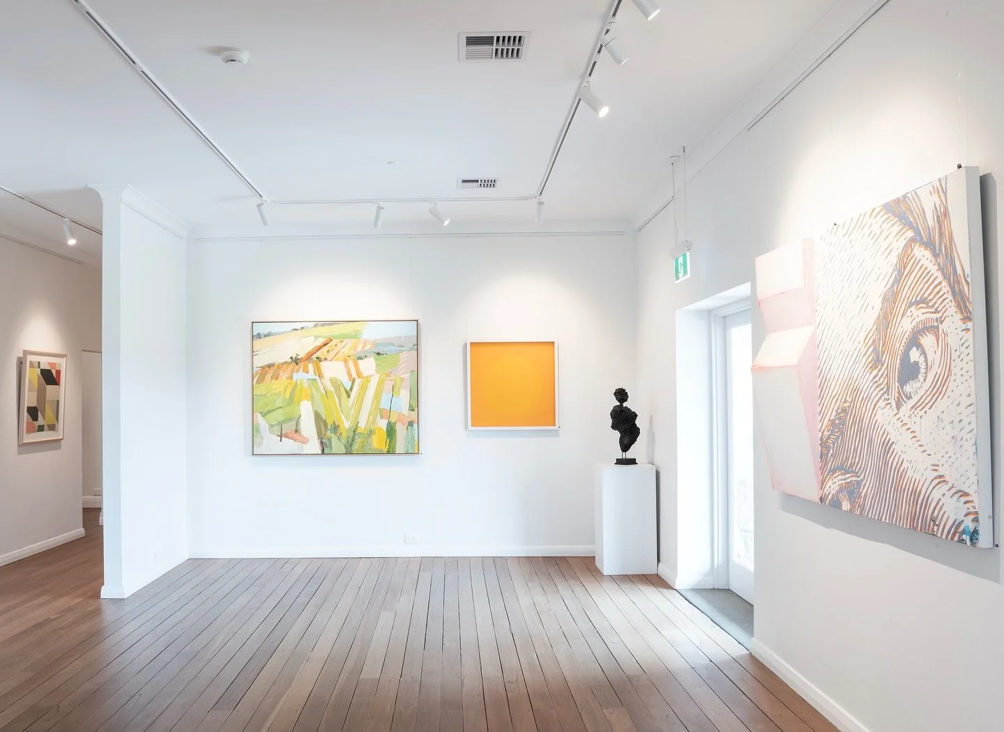 We can&rsquo;t wait to burst open the doors of the gallery again on Friday! Room after room of works of art that draw you in.

From Jason Perveall&rsquo;s 3D artworks to Monika Morgenstern&rsquo;s magical material play, the textural bold works of Lis