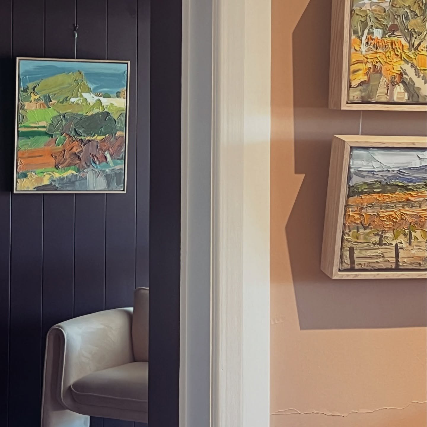 @lise.temple.paintings from any angle makes a space.

We look forward to new works from Lise in 2026.