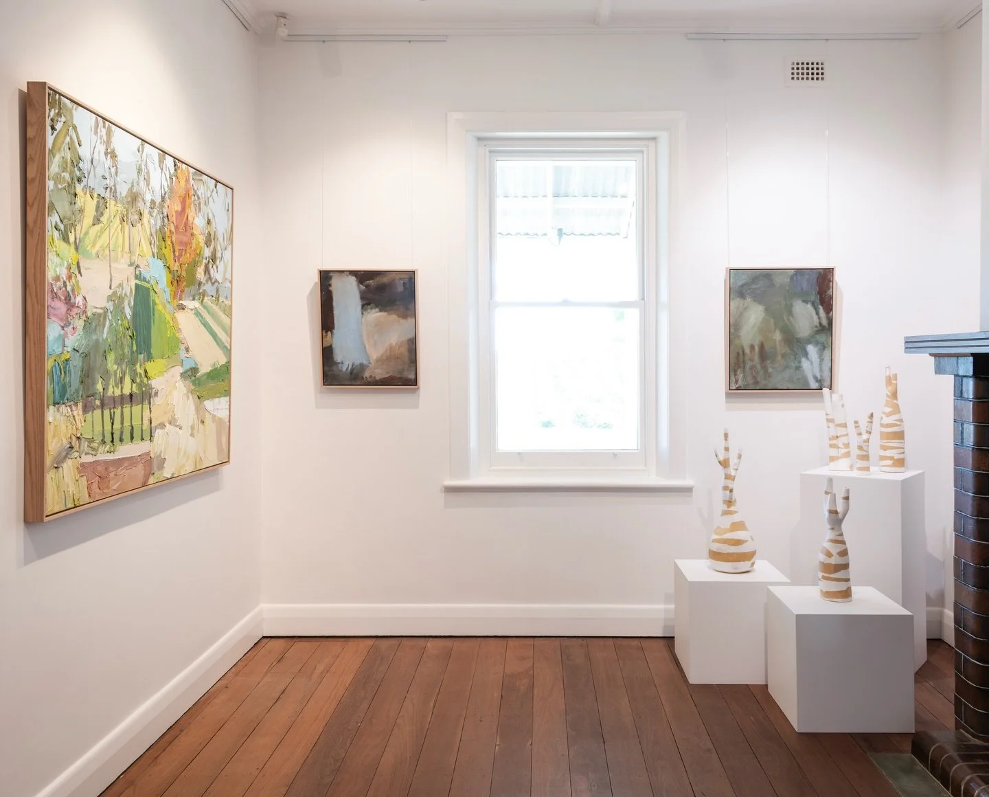 room to room the gallery takes on a different feel as you immerse yourself in each space.

Artists @lise.temple.paintings @madscollopy @angelakoehlera 

Open Friday - Sunday 11-4pm