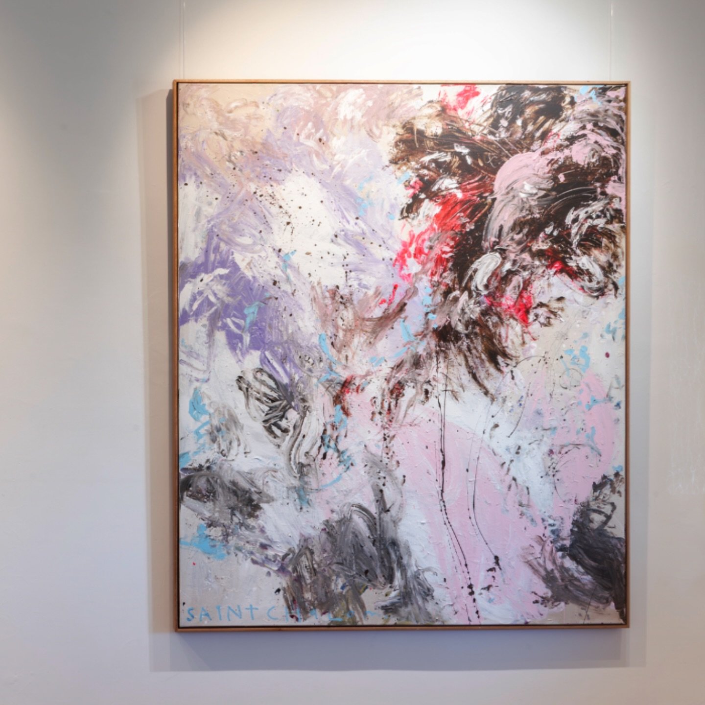 We feel so privileged to be exhibiting @saint.chalom body of work &lsquo;Holy Ground&rsquo; alongside his first book which includes his words, his artwork, a signed Polaroid and a unique piece of art.

The energy and reverence in his work is upliftin