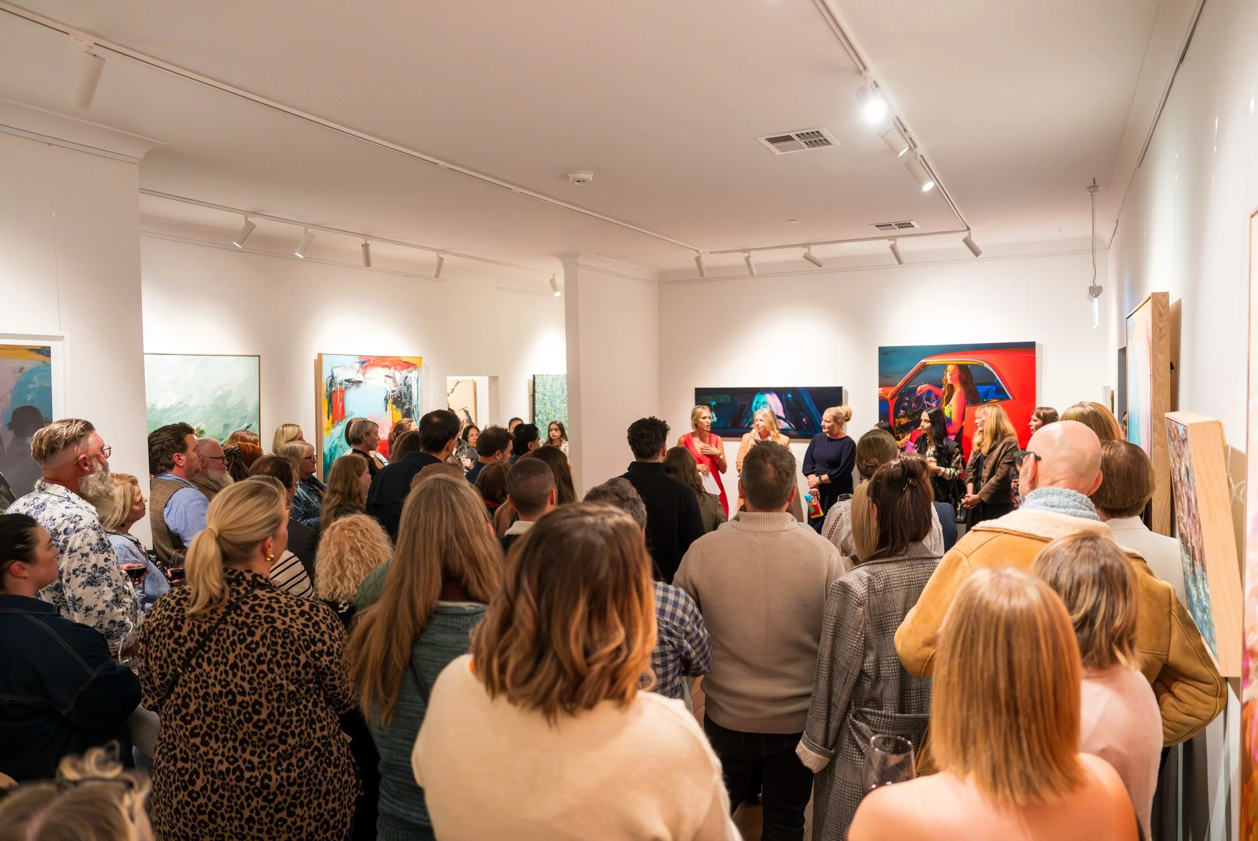 Reflecting on how quickly a week goes&hellip; this time last week we were getting ready for The Freedom of Reinvention opening night. 

Thank you to everyone who attended especially our artists from interstate.

And once again a big thank you To @bec
