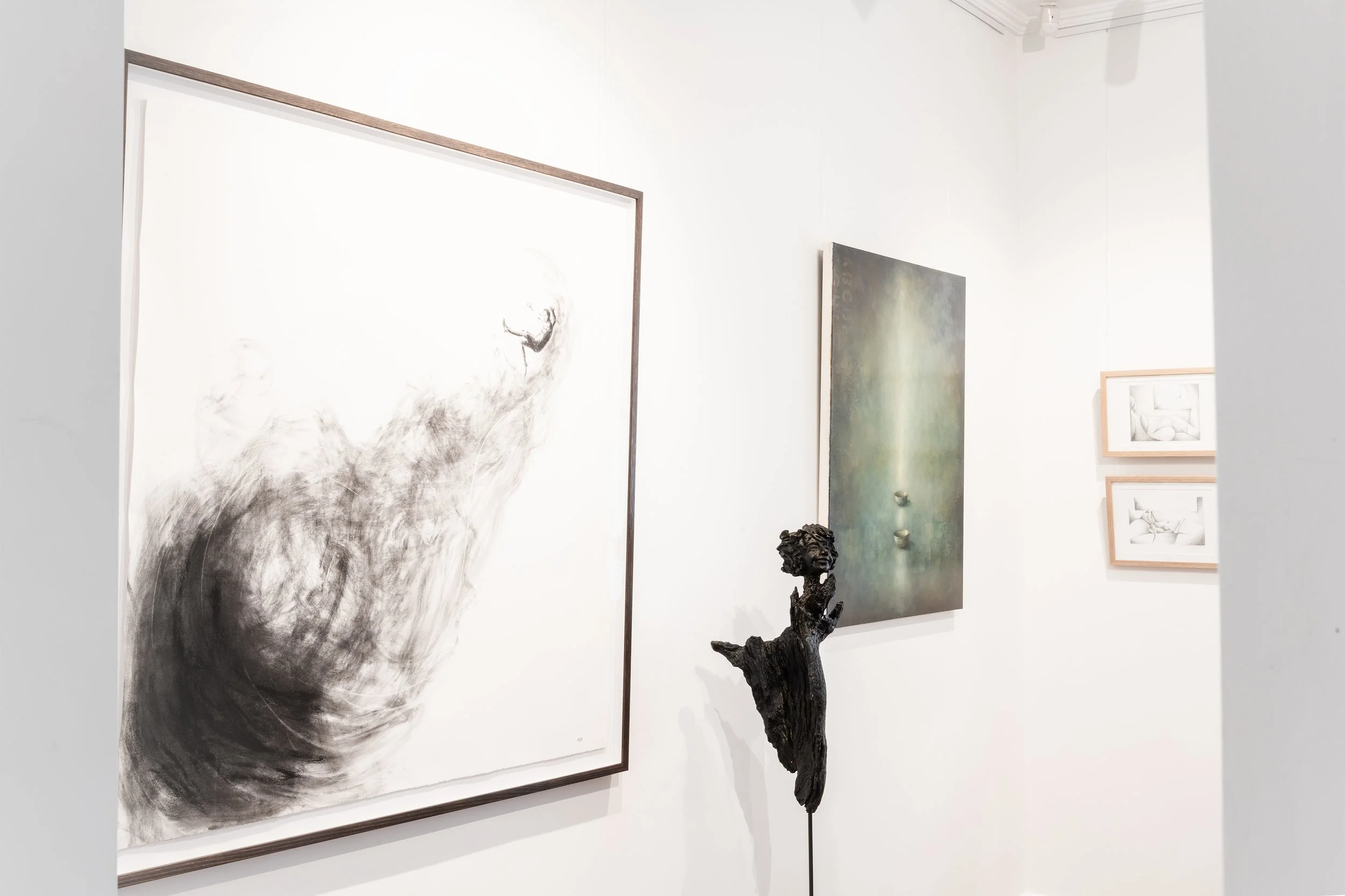 Artwork and sculpture in the Wonderground gallery