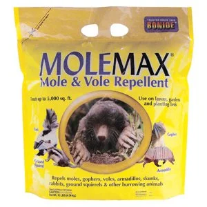 BONIDE MoleMax Mole & Vole Repellent Granules 10lb.