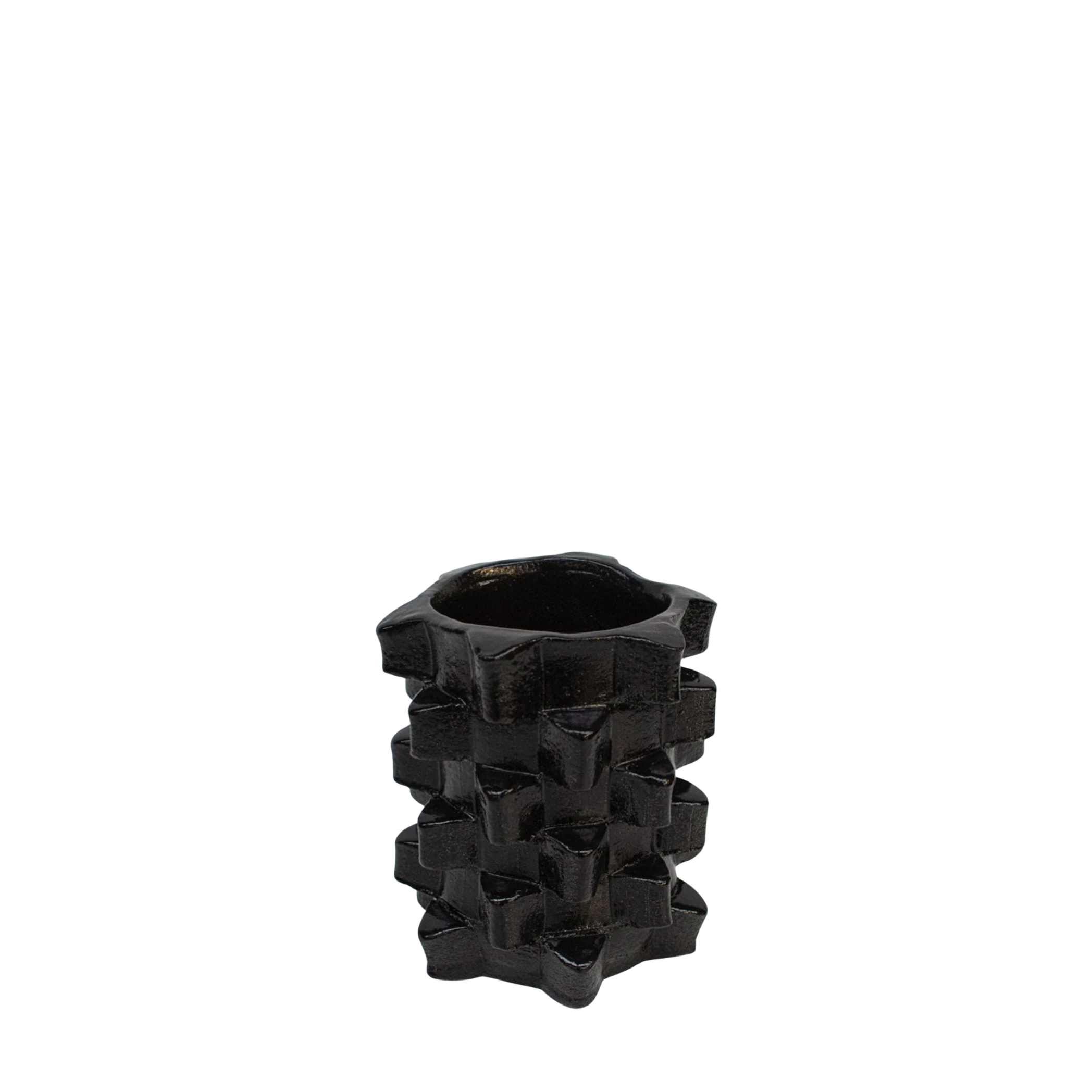 Small Seventy Vase Black Gloss | Floris Wubben