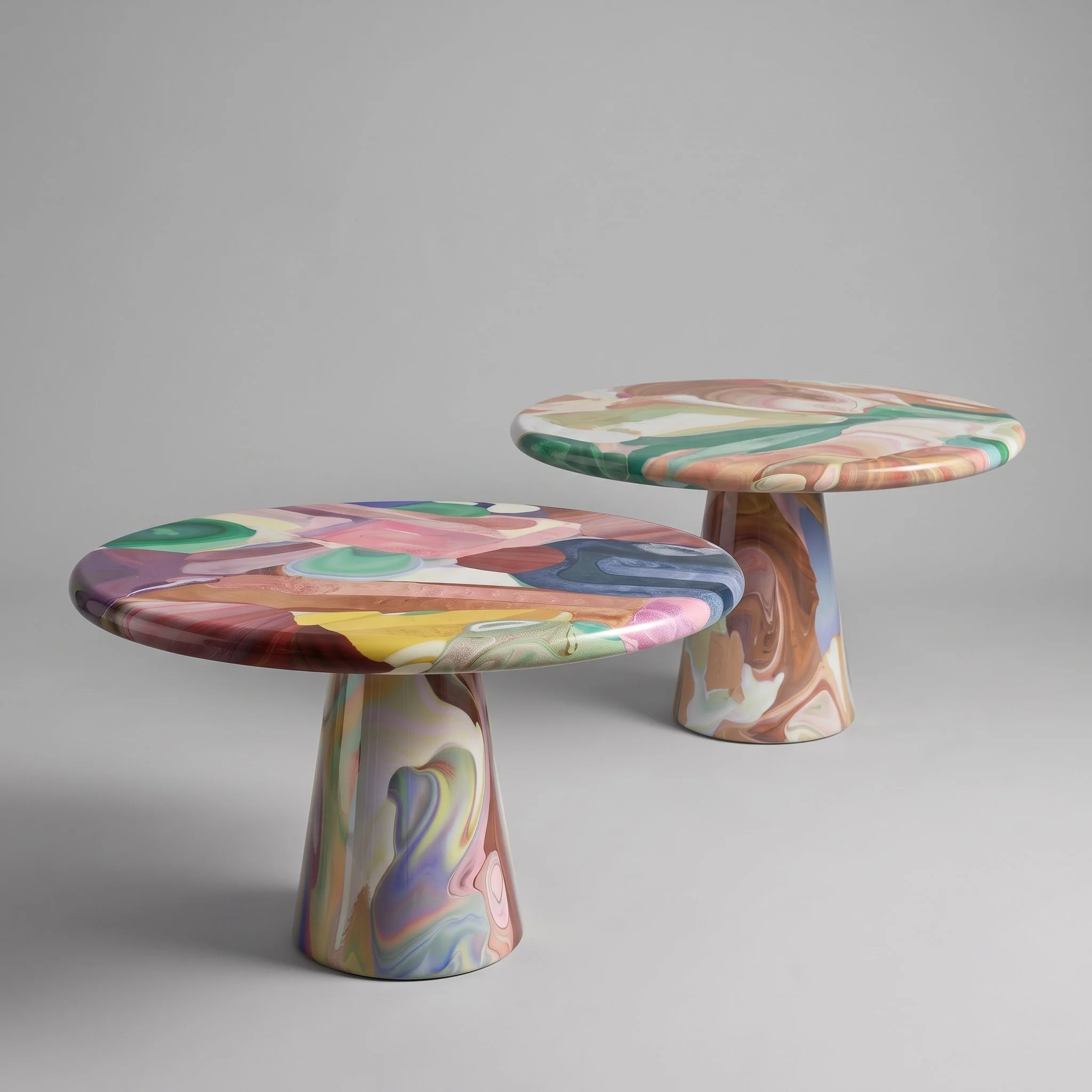 Meltingpot Side & Coffee Table (Round Ø60cm) | Kooij