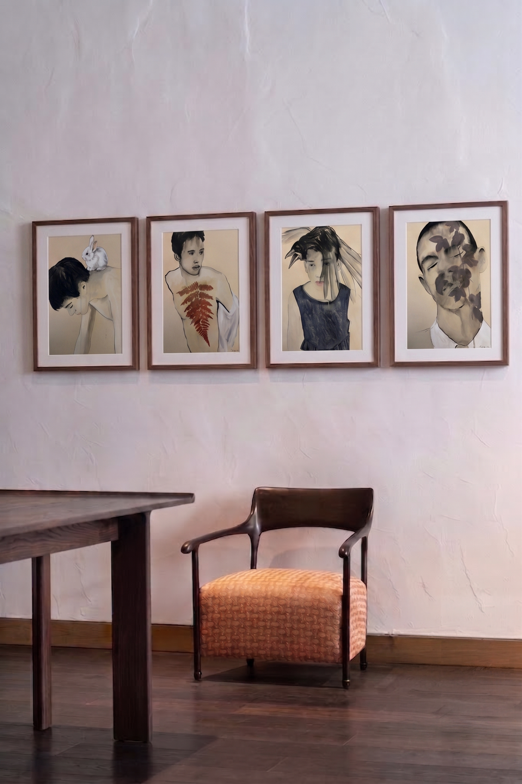 Contemporary artwork Watercolour  | Edi Dubien