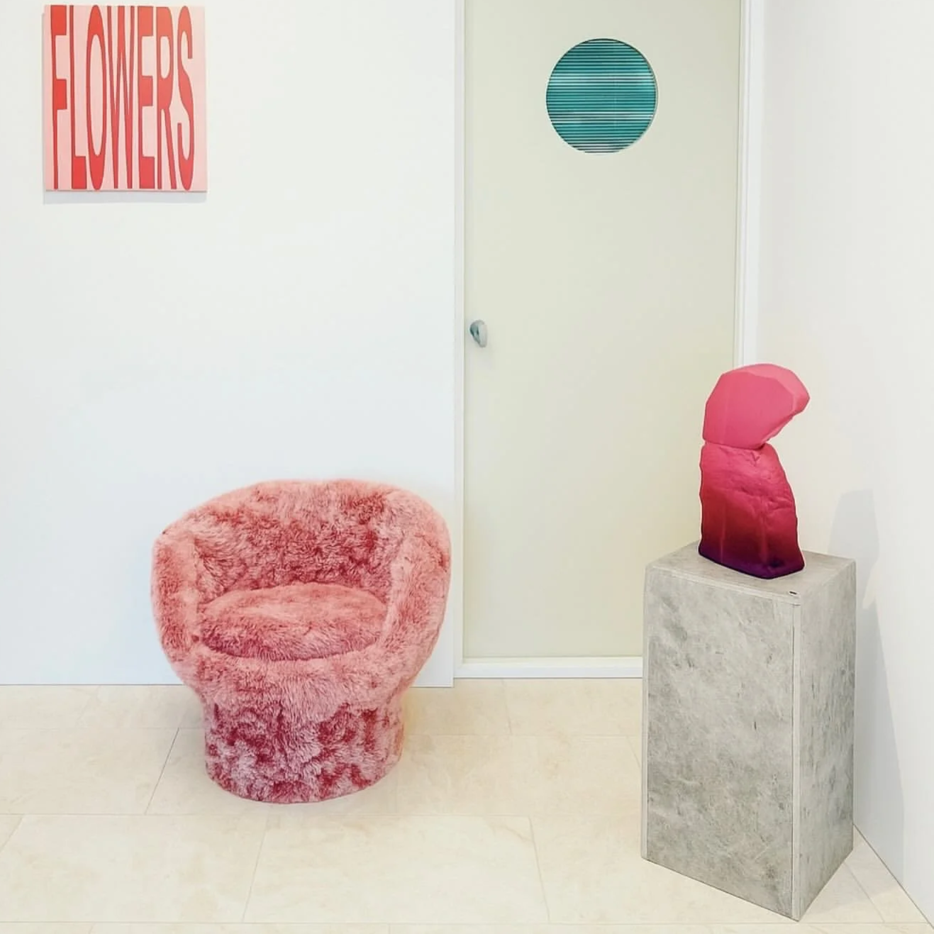 Kvadrat Faux Fur Armchair | Raphael Raffel