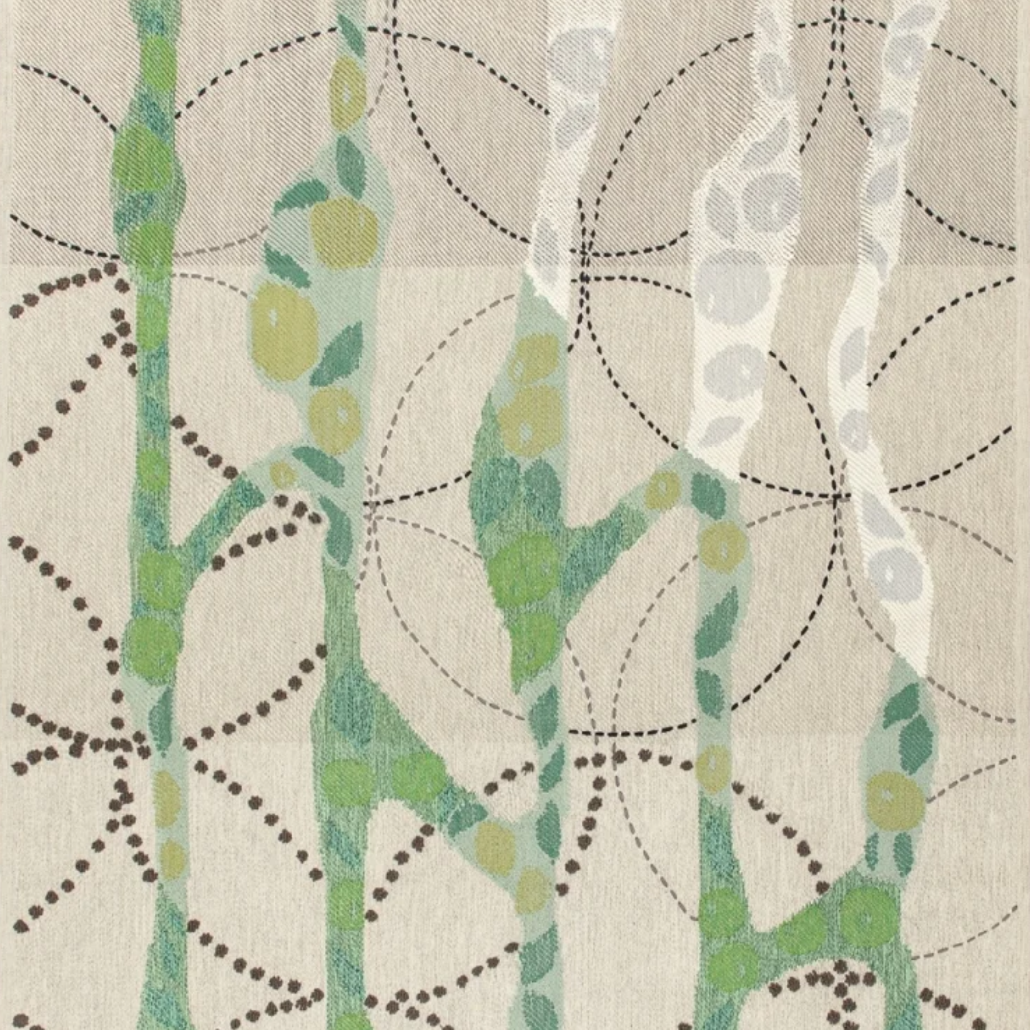 Frammento Bouclé – Green  | Vandra Rugs